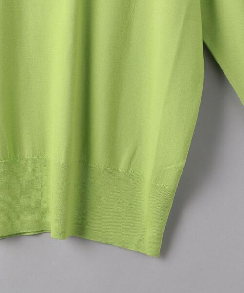 UNITED ARROWS（ユナイテッドアローズ）の「＜UNITED ARROWS＞ ウォッシャブル タートルネック ニット B（ニット/セーター・レディース・ブラック/ライム/オフホワイト・FREE）」の17枚目の写真