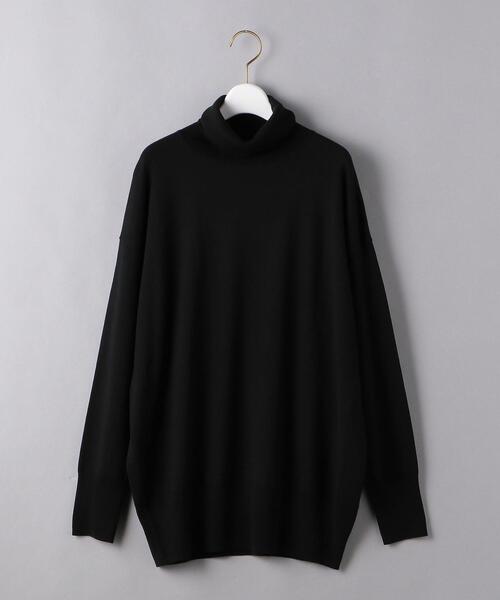 UNITED ARROWS（ユナイテッドアローズ）の「＜UNITED ARROWS＞ ウォッシャブル タートルネック ニット B（ニット/セーター・レディース・ブラック/ライム/オフホワイト・FREE）」の21枚目の写真