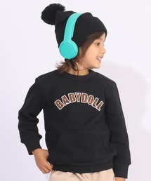 BABYDOLL（ベビードール）の「ヒョウ柄貼付トレーナー 5633K（スウェット・キッズ）」