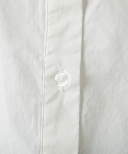 CIAOPANIC TYPY（チャオパニックティピー）の「切替バンドカラーシャツ（シャツ/ブラウス・レディース・ホワイト/ベージュ/ピンク・ONE SIZE）」の20枚目の写真