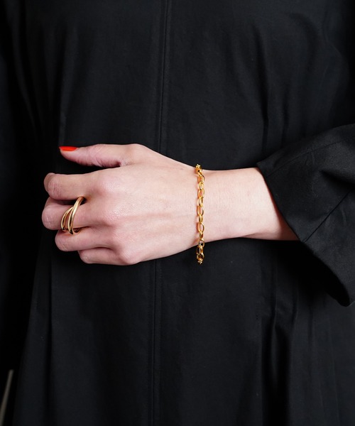 ISOLATION / アイソレーション】silver925 Oval Chain Bracelet 