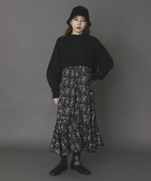 SENSE OF PLACE by URBAN RESEARCH | ダークフラワーワンピース(ワンピース)