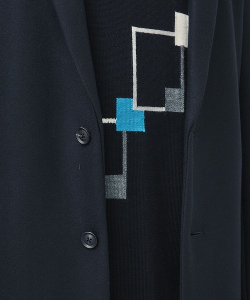 city（シティ）の「スリムチェスターコート/SUPER140S CHESTER