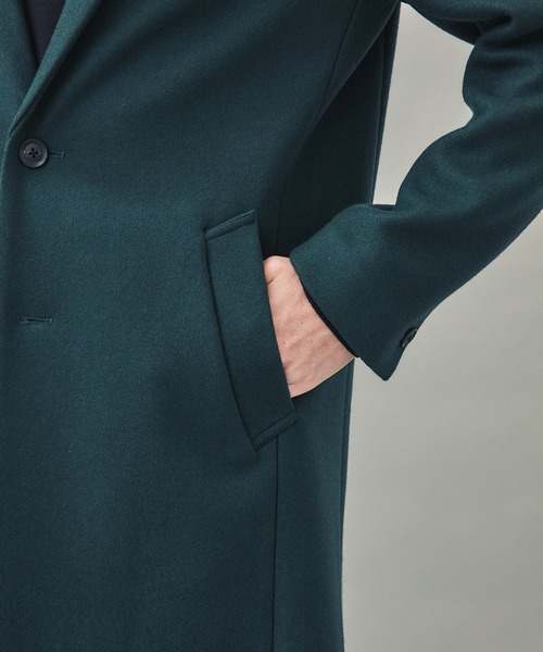 city（シティ）の「スリムチェスターコート/SUPER140S CHESTER