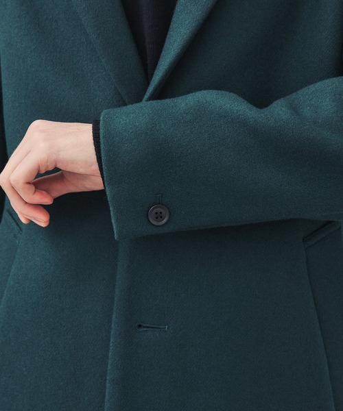 city（シティ）の「スリムチェスターコート/SUPER140S CHESTER