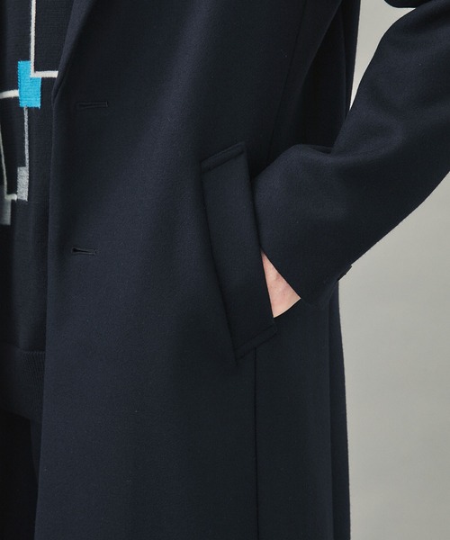 city（シティ）の「スリムチェスターコート/SUPER140S CHESTER COAT