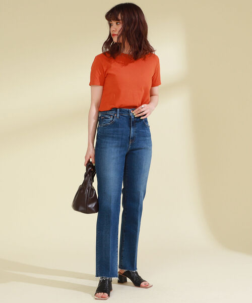 Ray BEAMS(レイビームス)の「RED CARD TOKYO × Ray BEAMS / 別注 Marmalad デニムパンツ(デニムパンツ・レディース・ライトブルー/ブルー系その他3・23/24/25/22/21)」の4枚目の写真