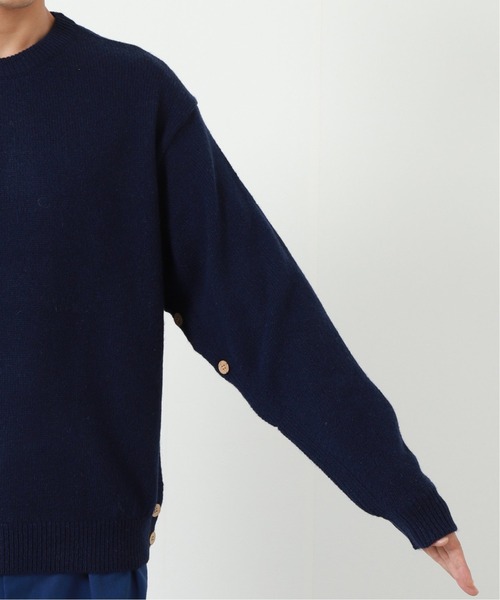 BAMBOO SHOOTS（バンブーシュート）の「【BAMBOO SHOOTS × M.RESARCH】 ハイキングセーター（ニット/セーター・メンズ・ネイビー・MEDIUM/LARGE）」の8枚目の写真