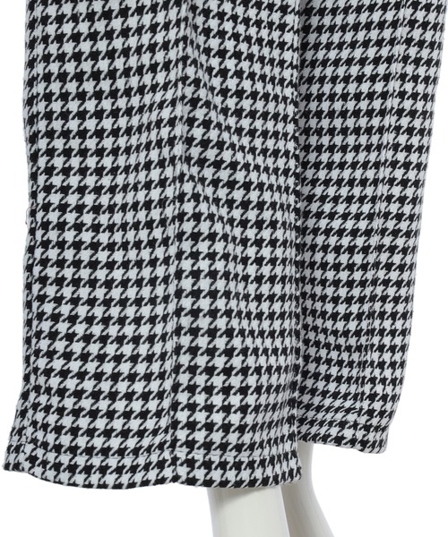 fifth calin（フィフスカラン）の「千鳥柄センターラインスラックス（スラックス・レディース・ブラック・MEDIUM）」の9枚目の写真
