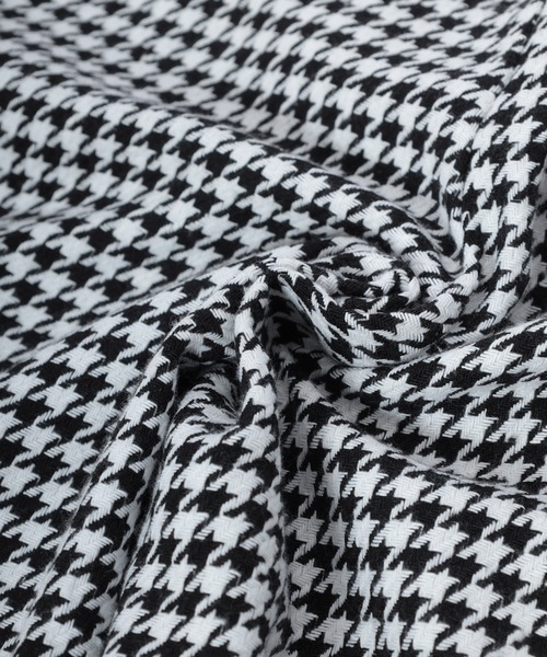 fifth calin（フィフスカラン）の「千鳥柄センターラインスラックス（スラックス・レディース・ブラック・MEDIUM）」の10枚目の写真