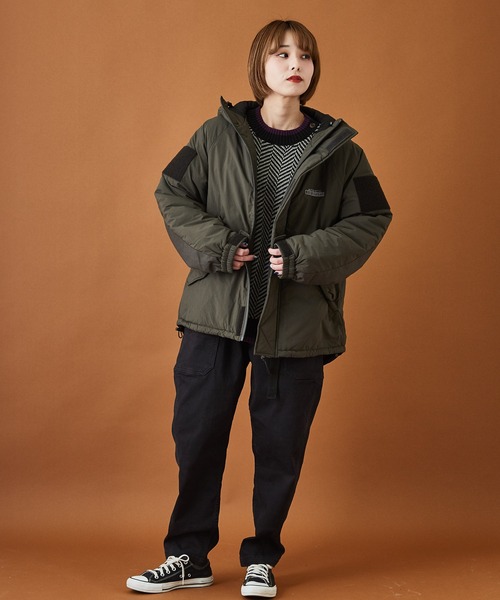 CUBE SUGAR(キューブシュガー)の「ジャガードニットヘリンボーン柄プルオーバーセーター(ニット/セーター・レディース・ホワイト/ブラック/ネイビー・M)」の4枚目の写真