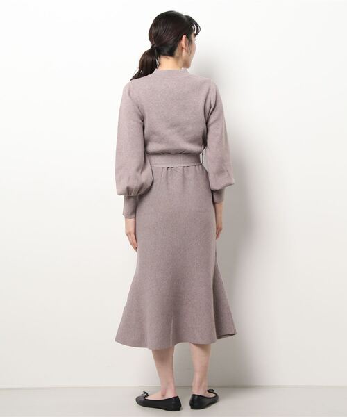 Cheek（チーク）の「マーメードニットワンピース（ワンピース・レディース・チャコールグレー/モカ/ブルー・MEDIUM）」の15枚目の写真