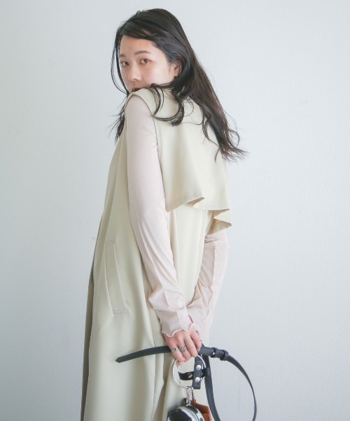 spoon store（スプーンストア）の「トレンチノースリワンピース（その他アウター・レディース・グレー/ベージュ・フリー）」の19枚目の写真