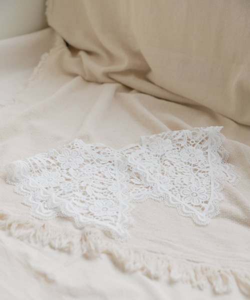 ITEMS URBANRESEARCH（アイテムズ アーバンリサーチ）の「レースツケエリ（付け襟・レディース・ホワイト/ホワイト系その他・ONE）」の4枚目の写真