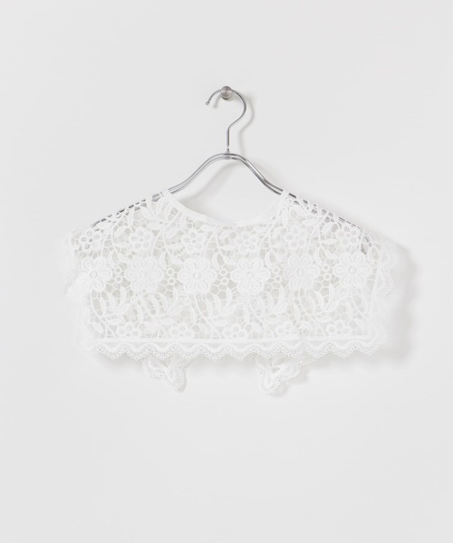 ITEMS URBANRESEARCH（アイテムズ アーバンリサーチ）の「レースツケエリ（付け襟・レディース・ホワイト/ホワイト系その他・ONE）」の9枚目の写真