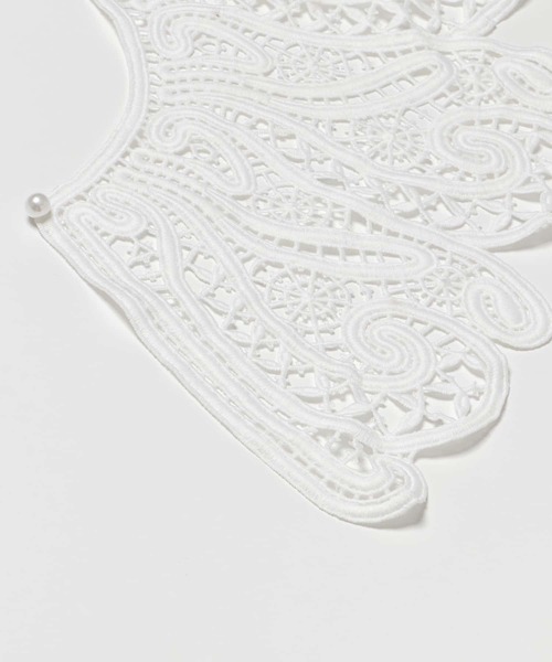 ITEMS URBANRESEARCH（アイテムズ アーバンリサーチ）の「レースツケエリ（付け襟・レディース・ホワイト/ホワイト系その他・ONE）」の15枚目の写真