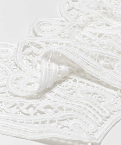 ITEMS URBANRESEARCH（アイテムズ アーバンリサーチ）の「レースツケエリ（付け襟・レディース・ホワイト/ホワイト系その他・ONE）」の17枚目の写真