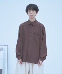 neez. | Drape regular collar shirt/ドレープレギュラーカラーシャツ(シャツ/ブラウス)