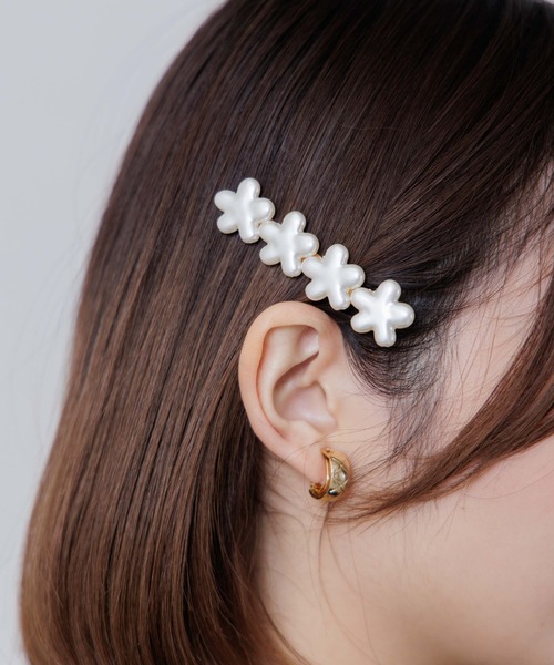 flower(フラワー)の「キルティングイヤリング(イヤリング・レディース・ゴールド/シルバー・FREE)」の8枚目の写真