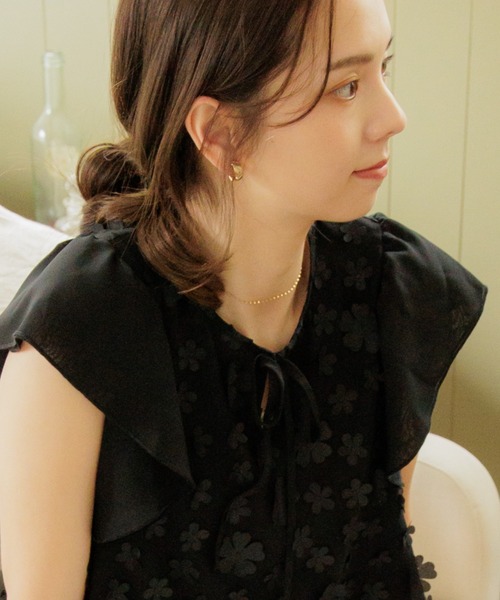 flower(フラワー)の「キルティングイヤリング(イヤリング・レディース・ゴールド/シルバー・FREE)」の18枚目の写真