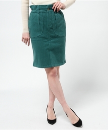 mystic | 起毛ヒザ丈タイトスカート(スカート)