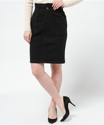 mystic | 起毛ヒザ丈タイトスカート(スカート)