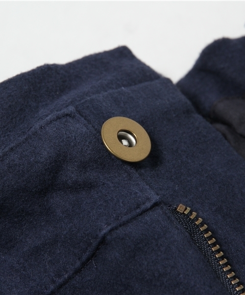 mystic(ミスティック)の「起毛ヒザ丈タイトスカート(スカート・レディース・ネイビー/ボルドー/グリーン/キャメル/ブラック・1/2)」の9枚目の写真