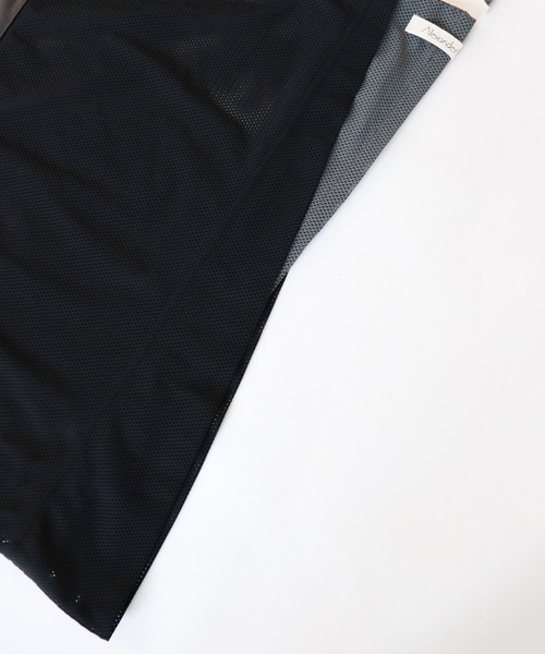 AlexanderLeeChang（アレキサンダーリーチャン）の「AlexanderLeeChang アレキサンダーリーチャン / MESH TANK 22 メッシュタンクトップ / AC012204（タンクトップ・メンズ・ブラック/グレー・3/2）」の6枚目の写真