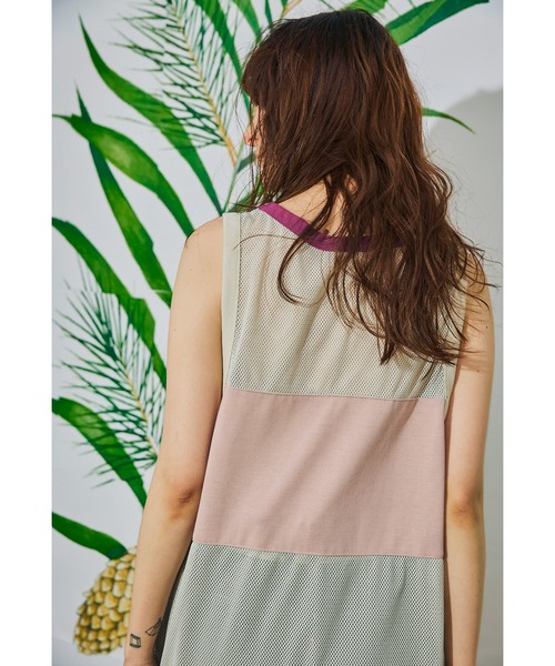 AlexanderLeeChang（アレキサンダーリーチャン）の「AlexanderLeeChang アレキサンダーリーチャン / MESH TANK 22 メッシュタンクトップ / AC012204（タンクトップ・メンズ・ブラック/グレー・3/2）」の11枚目の写真