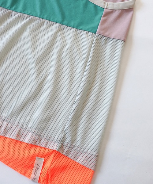 AlexanderLeeChang（アレキサンダーリーチャン）の「AlexanderLeeChang アレキサンダーリーチャン / MESH TANK 22 メッシュタンクトップ / AC012204（タンクトップ・メンズ・ブラック/グレー・3/2）」の17枚目の写真