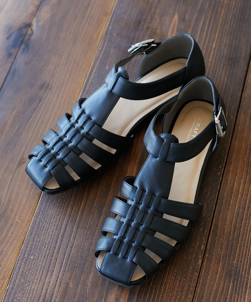 CRAFT STANDARD BOUTIQUE（クラフトスタンダードブティック）の「グルカサンダル　＊◆（サンダル・レディース・ブラック/ブラウン・S/M/L）」の2枚目の写真