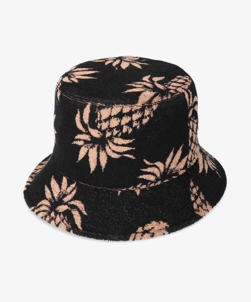 arth（アース）の「arth Pile Denim Rever Bucket（ハット・メンズ・ネイビー/ブラック・59cm）」の2枚目の写真