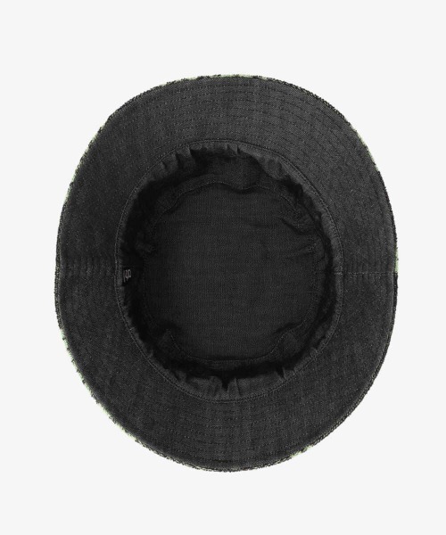 arth（アース）の「arth Pile Denim Rever Bucket（ハット・メンズ・ネイビー/ブラック・59cm）」の9枚目の写真