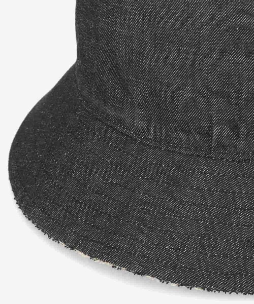 arth（アース）の「arth Pile Denim Rever Bucket（ハット・メンズ・ネイビー/ブラック・59cm）」の15枚目の写真