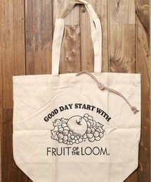 『FRUIT OF THE LOOM』BRAIDED CORD TOTE BAG