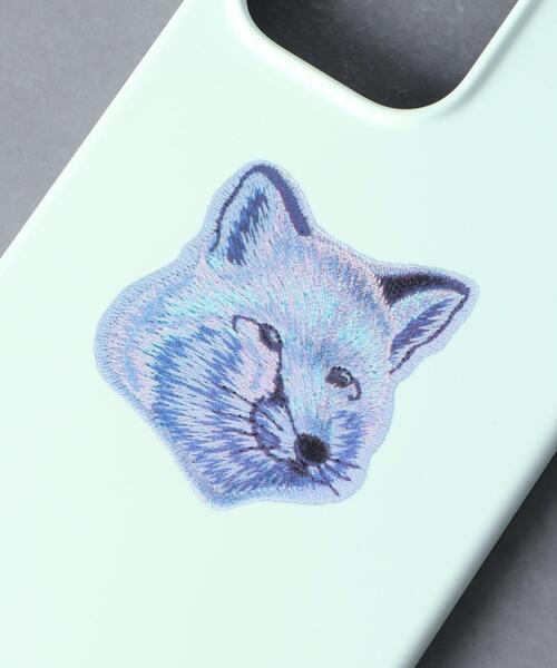 UNITED ARROWS（ユナイテッドアローズ）の「＜MAISON KITSUNE X NATIVE UNION＞COOL TONE FOX HEAD CASE  FOR IPHONE 13 PROMAX（スマホケース/カバー・レディース・ホワイト/ライトブルー・FREE）」の10枚目の写真
