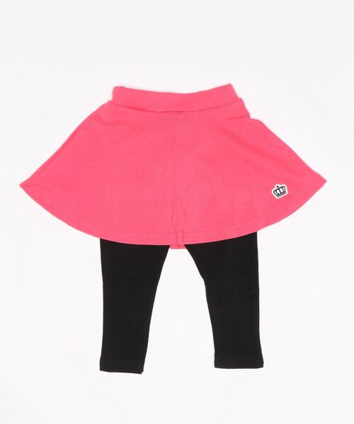 BABYDOLL（ベビードール）の「全16色 スカート付きウルトラストレッチパンツ 10分丈スカッツ 6327K（その他パンツ・キッズ・ブラック×ホワイト/ベージュ/ライトイエロー/ブラック/ピンク系その他/ホワイト×ピンク/ブラック系1/パープル/ブルー/グリーン/バイオレット/コーラルピンク/ストーン/パープル系その他/ピンク/ベビーピンク・130cm/140cm/90cm/120cm/100cm/80ｃｍ/110cm/150cm）」の16枚目の写真