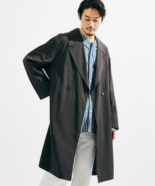 JOURNAL STANDARD(ジャーナルスタンダード)の「【LIMONTA / リモンタ】パッカブル ライト コート(その他アウター・メンズ・クリアブラック/ネイビー・MEDIUM/LARGE)」の11枚目の写真