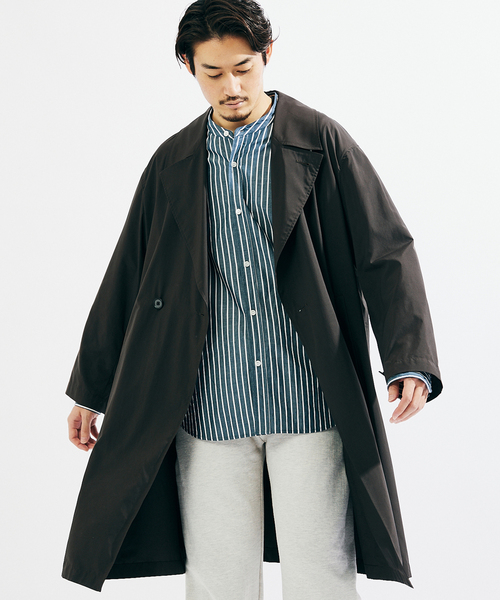 JOURNAL STANDARD(ジャーナルスタンダード)の「【LIMONTA / リモンタ】パッカブル ライト コート(その他アウター・メンズ・クリアブラック/ネイビー・MEDIUM/LARGE)」の10枚目の写真