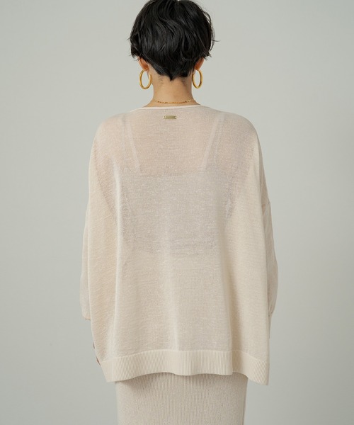 Loungedress ニット セーター クリスピーコットンニット