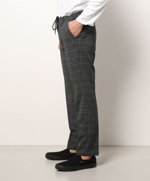 CROWDED CLOSET(クラウデッドクローゼット)の「【EVALET(エバレット)】サッカーチェックプリントパンツ/セットアップ・別売りジャケット有り(その他パンツ・メンズ・ネイビー/グレー・01/02/03/04)」の17枚目の写真