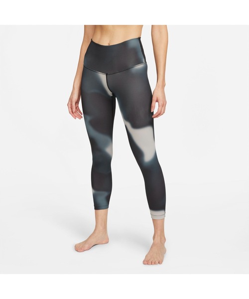 NIKE(ナイキ)の「ナイキ NIKE ナイキ ウィメンズ NY DF 7/8 タイツ AOP(レギンス/スパッツ・レディース・ブルー/ブラック・M/S/L)」の2枚目の写真