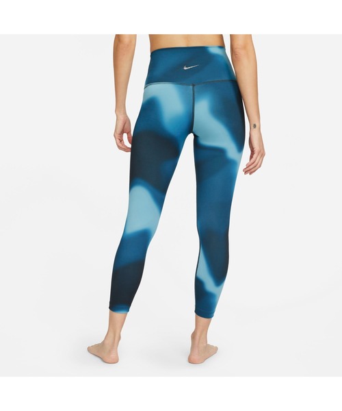 NIKE(ナイキ)の「ナイキ NIKE ナイキ ウィメンズ NY DF 7/8 タイツ AOP(レギンス/スパッツ・レディース・ブルー/ブラック・M/S/L)」の5枚目の写真