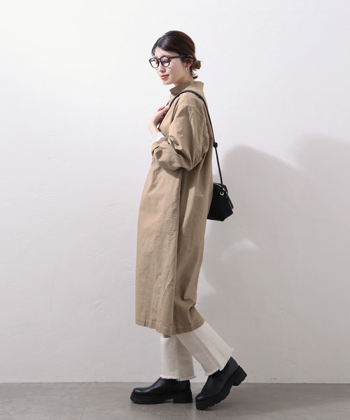 ARMY TWILL(アーミーツイル)の「別注【ARMY TWILL / アーミーツイル】DRESS:ワンピース◆(ワンピース・レディース・ブラック/ベージュ・FREE)」の13枚目の写真