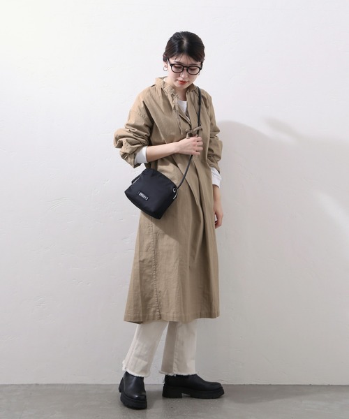 ARMY TWILL(アーミーツイル)の「別注【ARMY TWILL / アーミーツイル】DRESS:ワンピース◆(ワンピース・レディース・ブラック/ベージュ・FREE)」の6枚目の写真