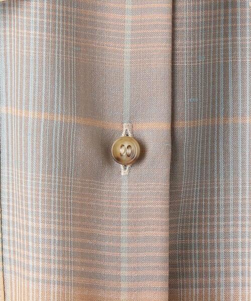 BEAUTY&YOUTH UNITED ARROWS（ビューティーアンドユースユナイテッドアローズ）の「BY バックタック オンブレーチェック シャツ -ウォッシャブル-◆（シャツ/ブラウス・レディース・ピンク/ライム・FREE）」の12枚目の写真