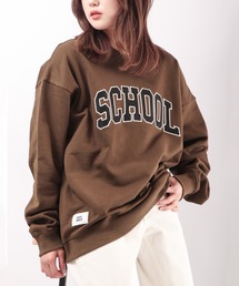 SCHOOLカレッジロゴトレーナー