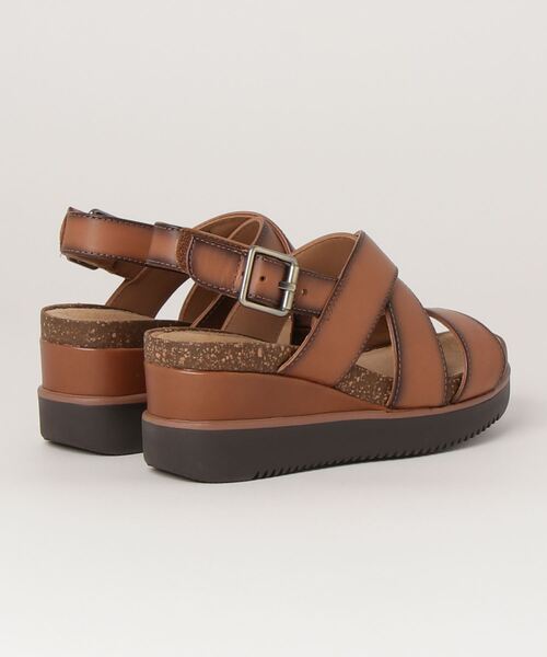 Clarks(クラークス)の「Lizby Cross / リズビークロス (ダークタンレザー)(サンダル・レディース・ダークブラウン・UK4/UK5.5/UK3.5/UK4.5/UK5/UK6/UK3)」の9枚目の写真