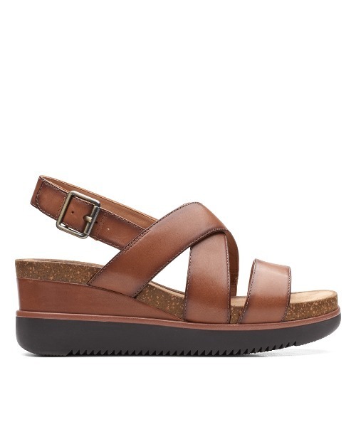 Clarks(クラークス)の「Lizby Cross / リズビークロス (ダークタンレザー)(サンダル・レディース・ダークブラウン・UK4/UK5.5/UK3.5/UK4.5/UK5/UK6/UK3)」の10枚目の写真
