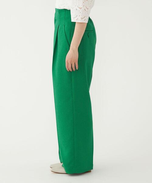 green label relaxing（グリーンレーベルリラクシング）の「【WEB限定】［ XS /H148-155㎝］ハイウエスト パンツ（その他パンツ・レディース・ネイビー/ナチュラル/ケリー・XS）」の17枚目の写真